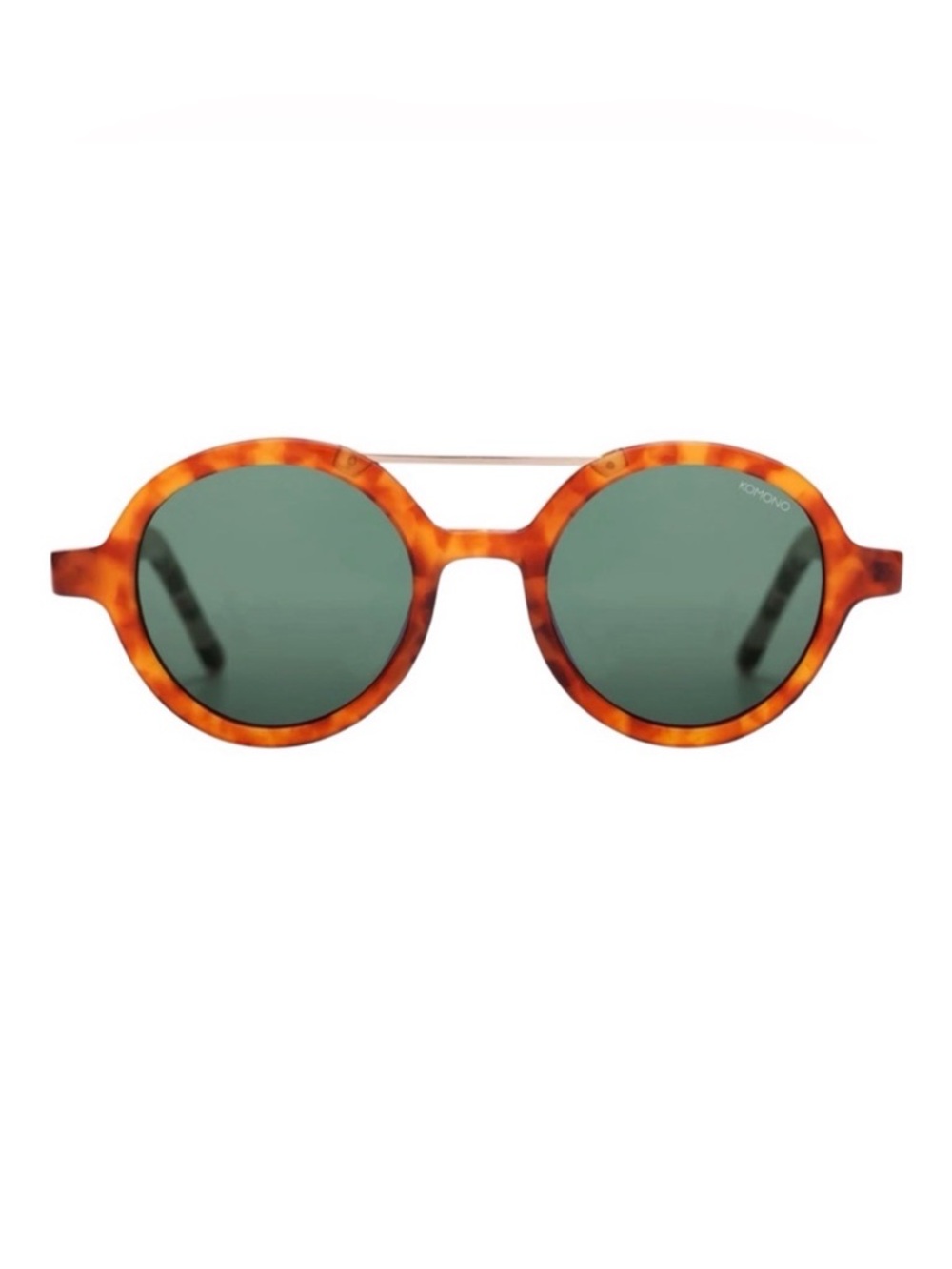 New KOMONO Vivien Caramel Demi New  Sunglasses tortoise